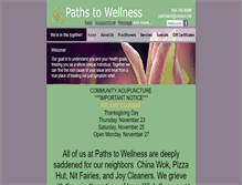 Tablet Screenshot of acupunctureofmidlothian.com